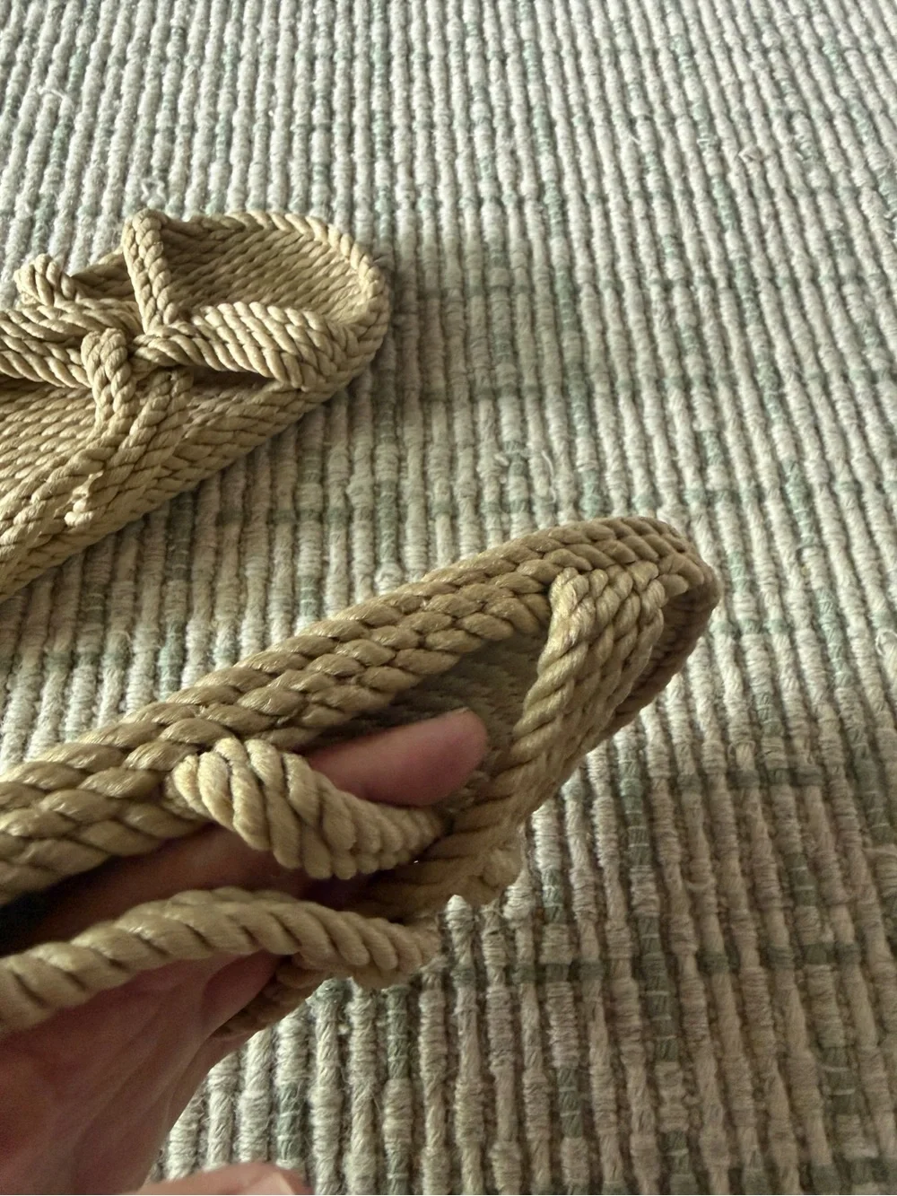 Natural Fiber Sandals